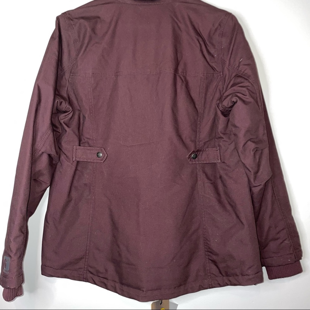 Carhartt Women's Burgundy Jacket - Picture 5 of 16